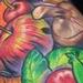 Tattoos - Fruits and Vegetables leg tattoo - 62969